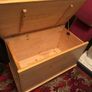 wooden chest on wheels. Read full ad Image 2