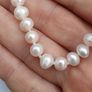Baroque Pearl Necklace on Sterling Silver Closures Image 4