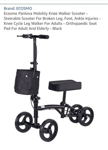 Mobility Knee Walker Scooter by Ecosmo Panlova