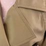 BAPY By A Bathing Ape Beige Trench Coat - Gold Star Buttons - Size S (14) see fit note Image 6