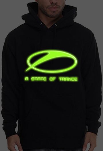 Personalised ASOT a state of trance HOODIE glow in the dark hoodie Armin Van Buuren dj hoodie