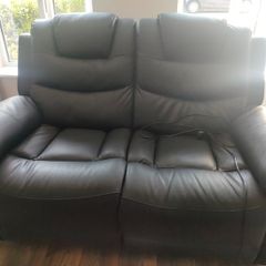 Electric recliner two seater