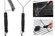 Brand New Grill brush, 3 pieces grill cleaning brush with stainless steel bristles,