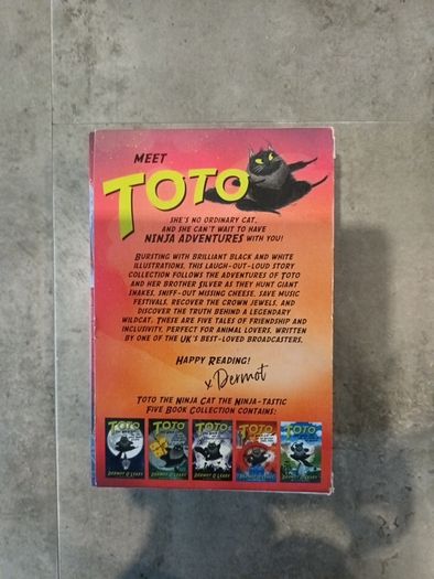 Toto The Ninja Cat 5 Book Collection