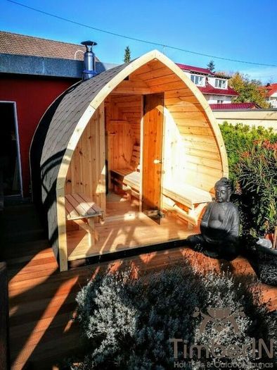 Outdoor Saunas for sale - Barrel Saunas