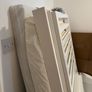Nested Alexandra Mini Wooden Cot Bed White Disassembled All Parts Included Image 7