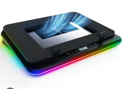 Turbofrost Gaming Laptop Cooling Pad with RGB