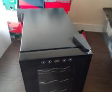 wine cooler fridge 8 bottle capacity.