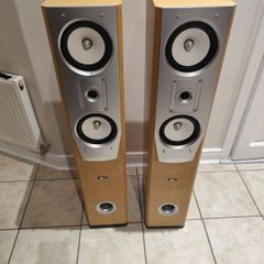 M-audio 100 Watts Floor Standing  Front Speakers with 8inch Subwoofer