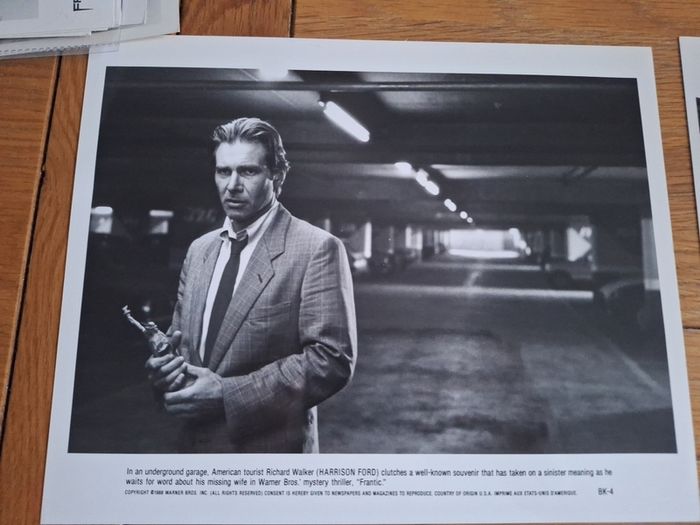 Frantic Press Kit Harrison Ford