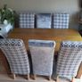 Solid Oak Dining Table Image 4