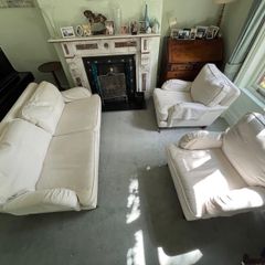 Recently reupholstered suite