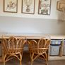 Handmade rattan kids chair, boho style, photoshoot, neutral, natural nursery kids room Image 6