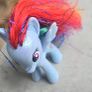 Rainbow Dash Brushable Figure Sparkle Glitter MLP G4 My Little Pony 2010 Image 10