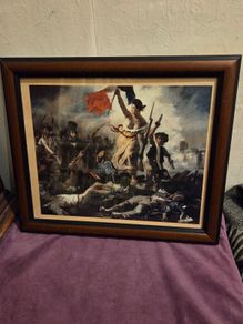 "Liberty Leading the People" Framed print