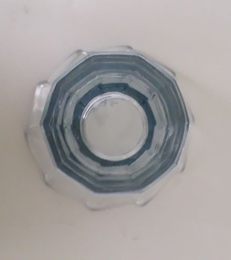 VASE - Art Deco - Blue Glass