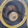 Large Antique Slate Clock With Bell 19th Century Clocks Image 8