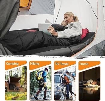 NEW SALE | Sleeping Bags - 3 Seasons Mummy Sleeping Bag for Adults & Kids, Lightweight with Compact Bag for Camping, Hiking, Backpacking, Travel, Outdoor