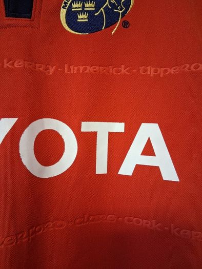 Munster Jersey.  Official Adidas Munster Rugby Home Jersey.  Collect In Dublin Or Receive Via Post.