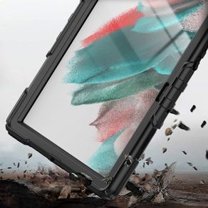 Dual Armour / Hand Strap / Heavy Duty Shockproof Case for Samsung Galaxy Tab A8 (X200) 10.5"