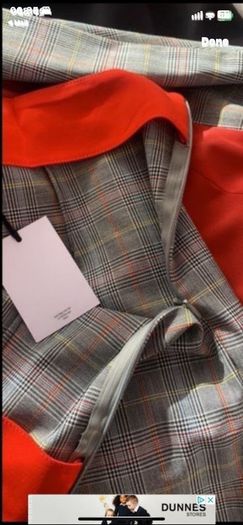 trousers suit Bnwt herringbone suit size 10 boutique brand