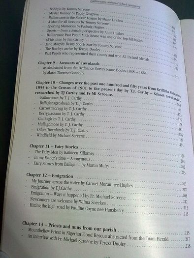 St. Joseph's National School Ballinruane Galway Local history
