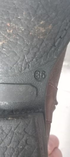 Leather texan boots