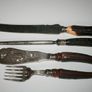 Antique Cutlery Carving Set Image 10