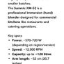 Commercial Stick Blender Sammic XM52 Image 9