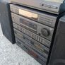 JVC set amplifier radio and cassette player, record player. Image 4