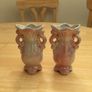 Vintage Pair Of Small Lustre Jugs Image 2