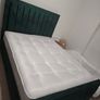 Luxury Emerald Green Bed and  Mattress  Bought Feb 2026  Nearly New Image 3
