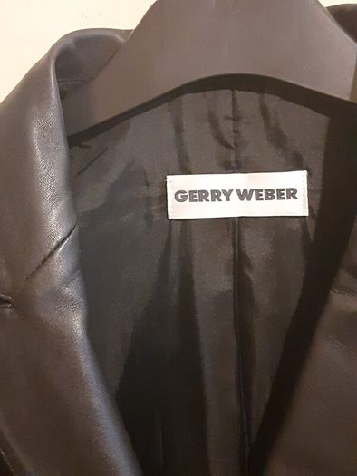 GERRY WEBER Genuine Lambskin Leather Jacket