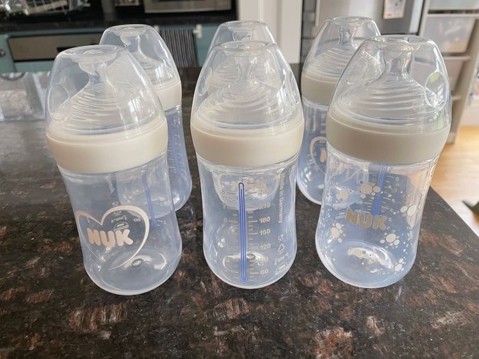 12 x NUK Baby Bottles