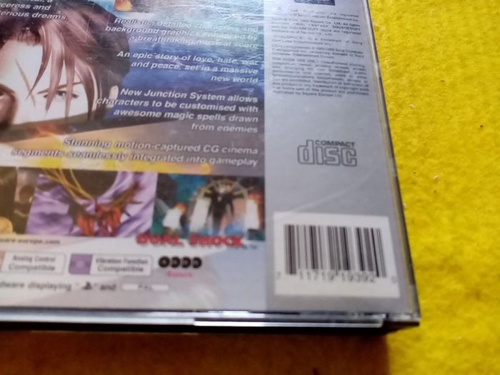 Final Fantasy VIII 8 PlayStation1 Ps1 PlayStation 2 ps2 games Original
