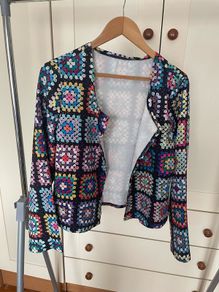 Shein multicolor women's blazer size 40/42
