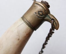 Vintage European Victory Pure Steel Knife Dagger Sword Antique