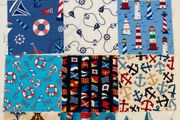Quilting Fabric Squares- Nautical