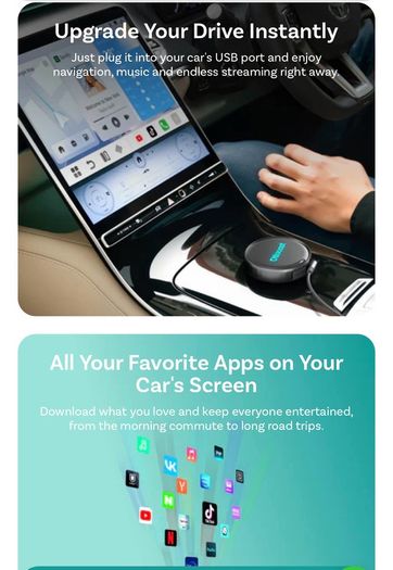 Ottocast P3 Pro CarPlay AndroidAuto