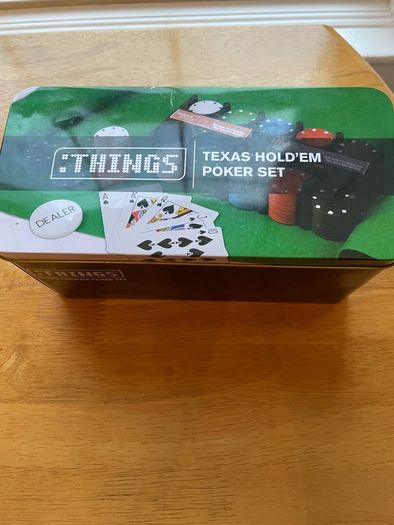 Casino Token Texas Hold'em Set Poker