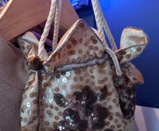 Exceptional Sequined Vintage Evening Bag