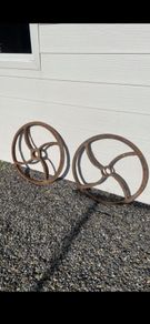cast iron wheels