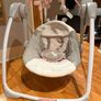 Baby Swing Grey & Pink, Excellent Condition Image 3