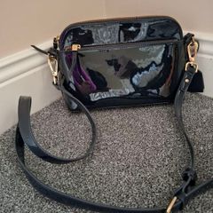 clarks navy bag