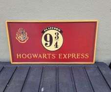 Harry Potter Hogwarts sign