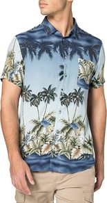 Blend Men's Beach Luxurious silk shirt Size XL