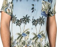 Blend Men's Beach Luxurious silk shirt Size XL
