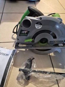 Evolution Fury Circular Saw 185mm  Like New, boxed