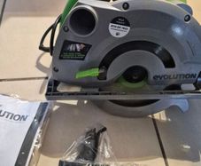 Evolution Fury Circular Saw 185mm  Like New, boxed