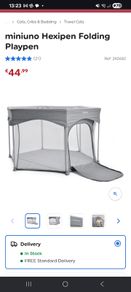 Baby Playpen - Miniuno Folding Playpen